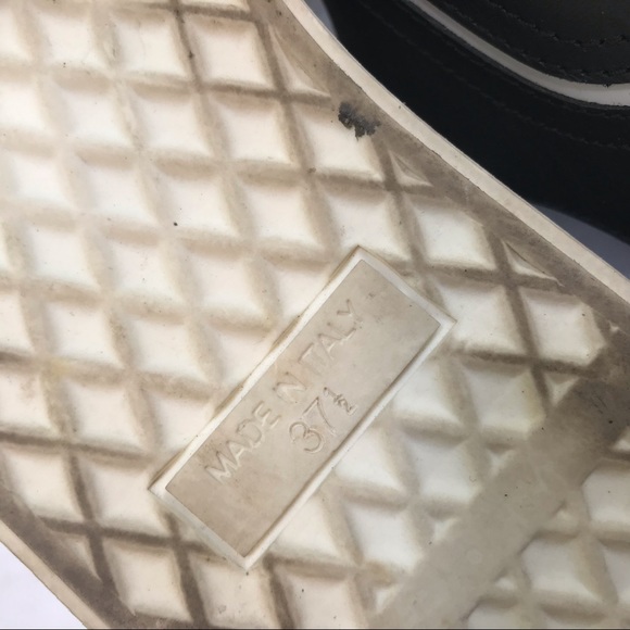 Giuseppe Zanotti Leather Mini Studs Sneakers Slip On Oxford Slides Logo Glitter - Picture 14 of 16